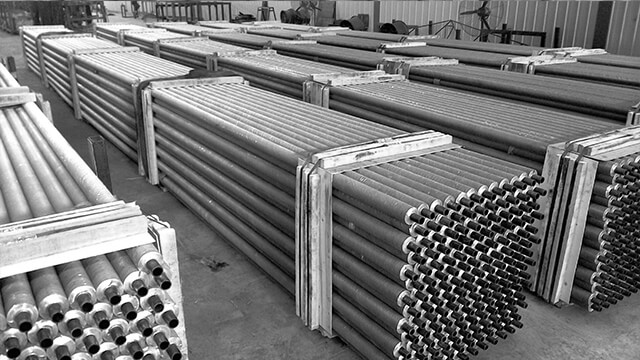 high frequency welded finned tubes principle