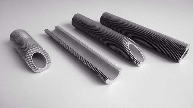Classification of finned tubes